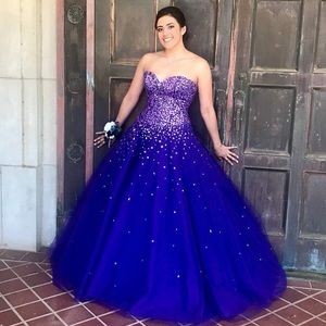 Purple Ball Gown Dress